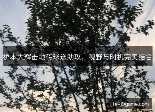 桥本大辉击地传球送助攻，视野与时机完美结合